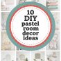 10 DIY pastel room decor ideas