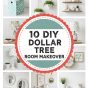 10 DIY dollar tree room makeover