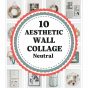 10 Aesthetic Wall Collage Neutral