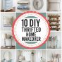 10 DIY Thrifted Home Makeover