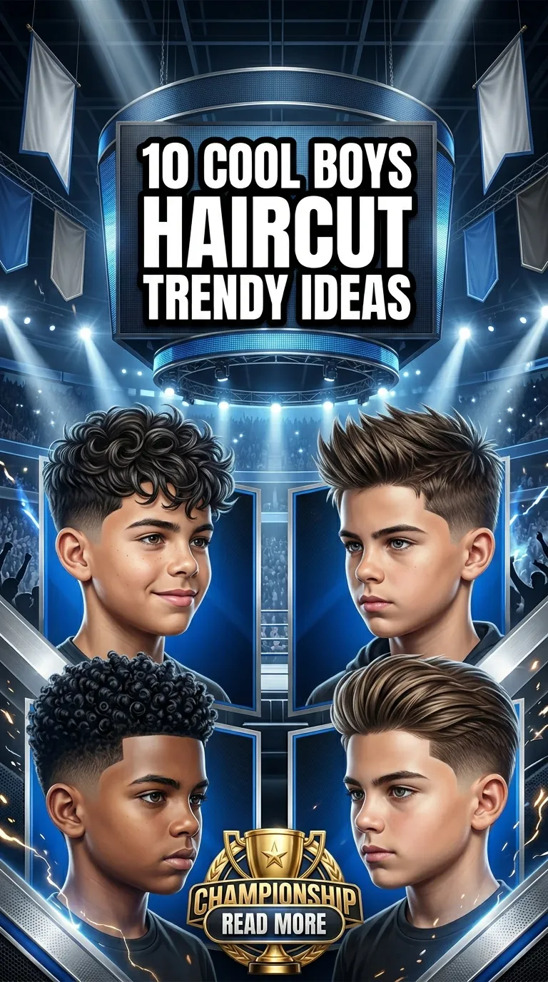 10 Cool Boys Haircut Trendy Ideas