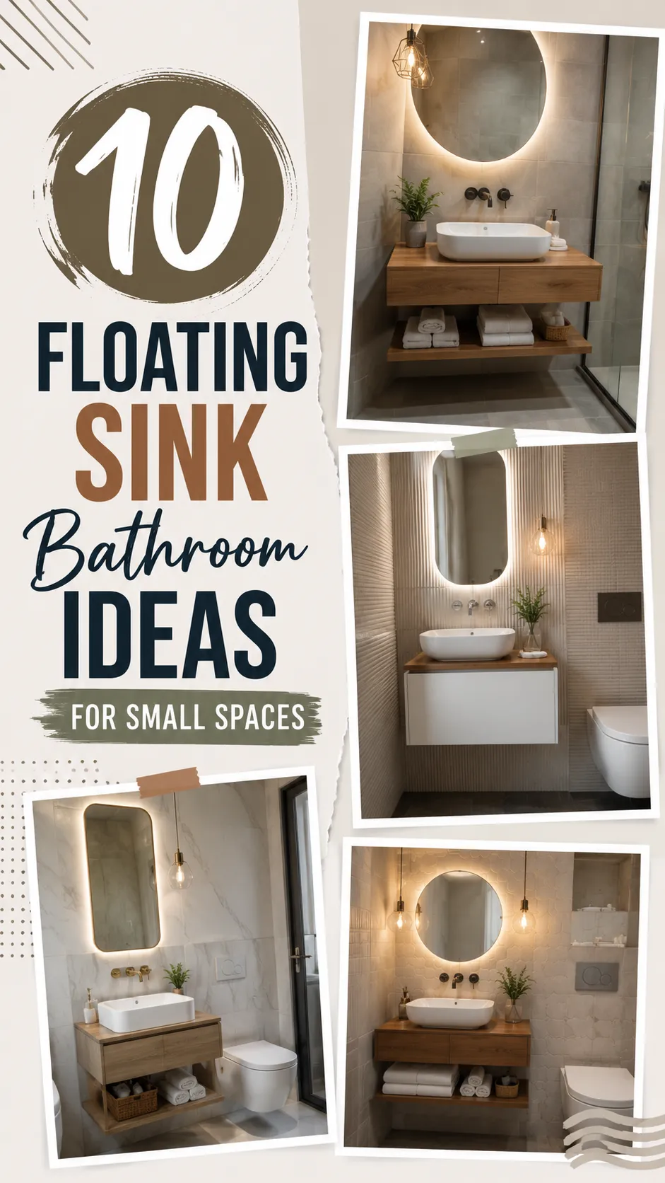 10 Floating Sink Bathroom Ideas For Small Spaces