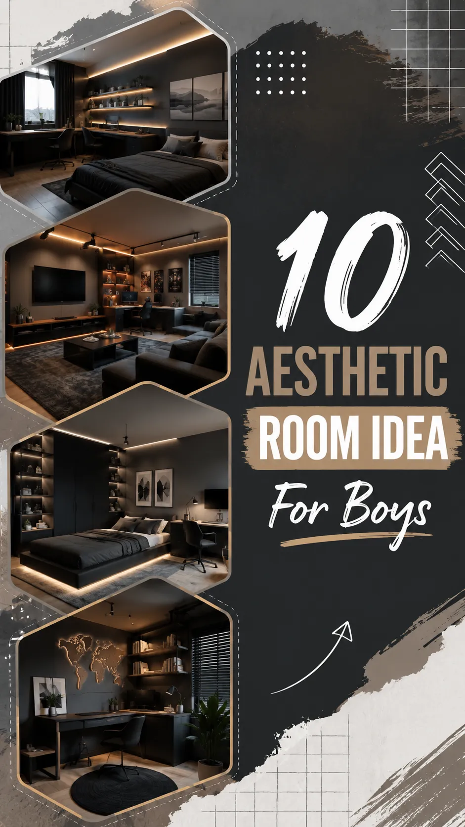 10 Aesthetic Room Idea For Boys